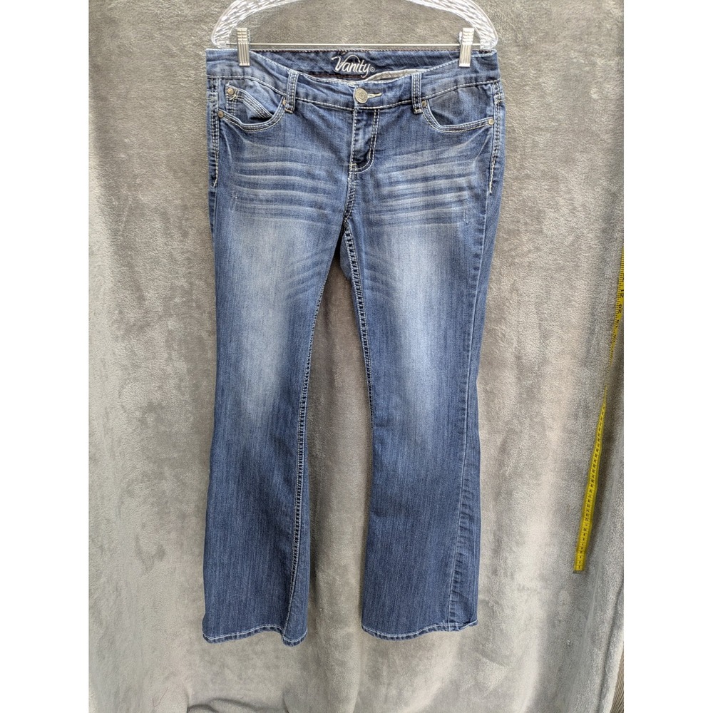 Women's‎ Bootcut Jeans 33in Waist Embroidered Pockets